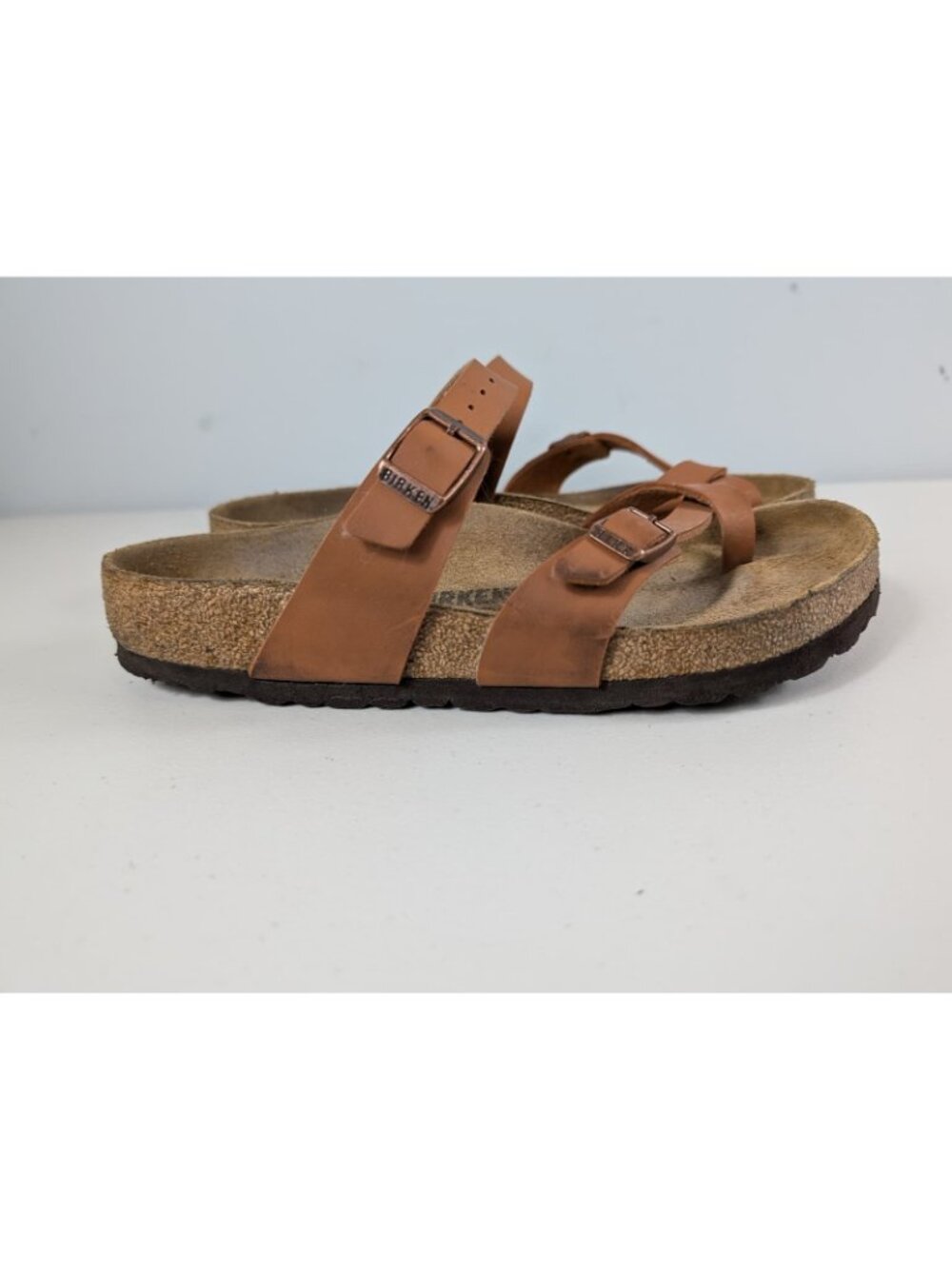 Birkenstock Mayari sandals in light brown women's size 7 - Picture 7 of 10